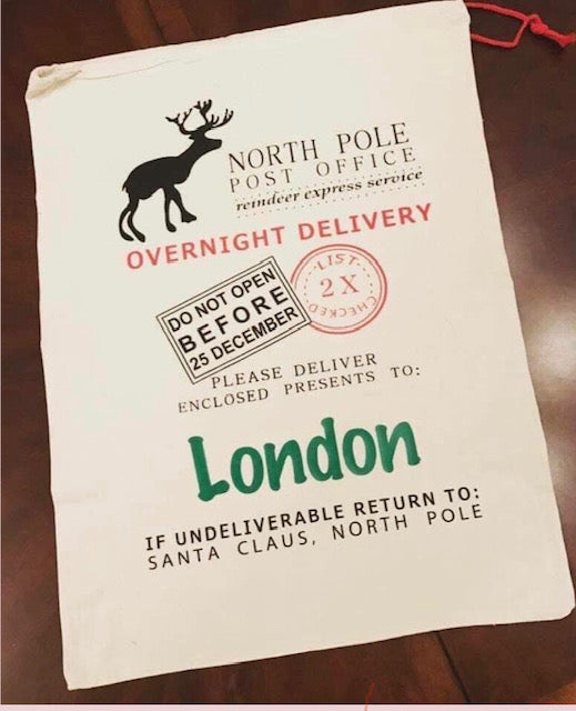 North pole post office reindeer express service, Overnight