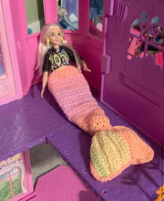Mermaid blanket - crochet